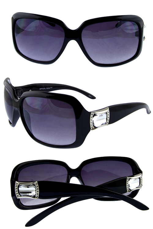 Womens stone square gemmy fashion sunglasses