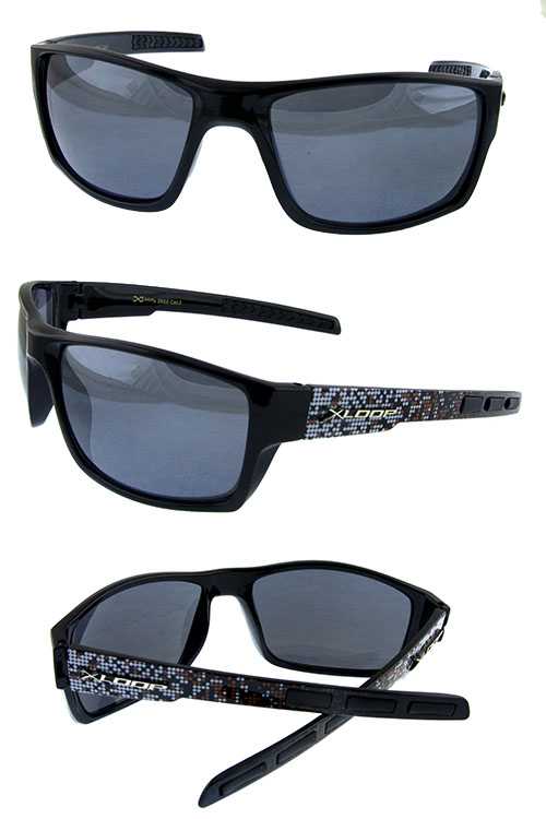 Mens primary motion square plastic sunglasses