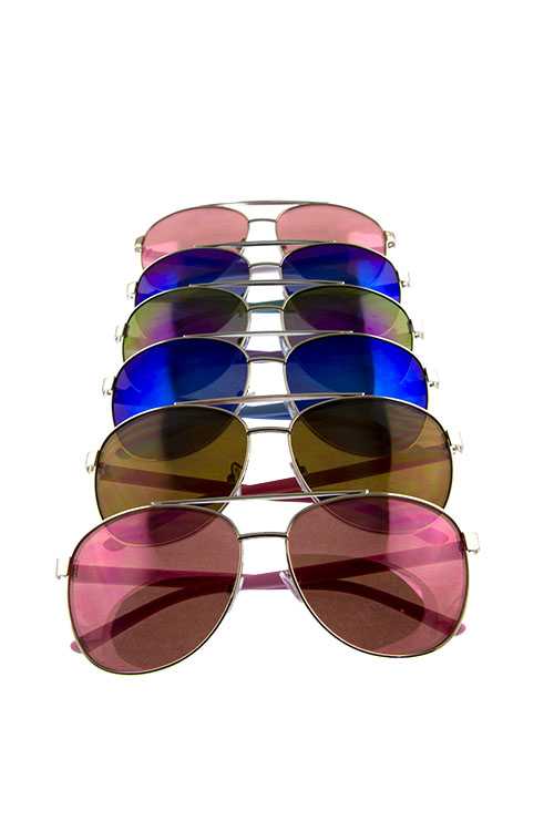 Womens classic reebar aviator sunglasses