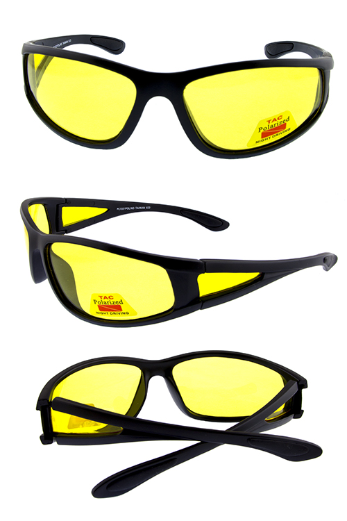 Mens polarized driving lens sunglasses