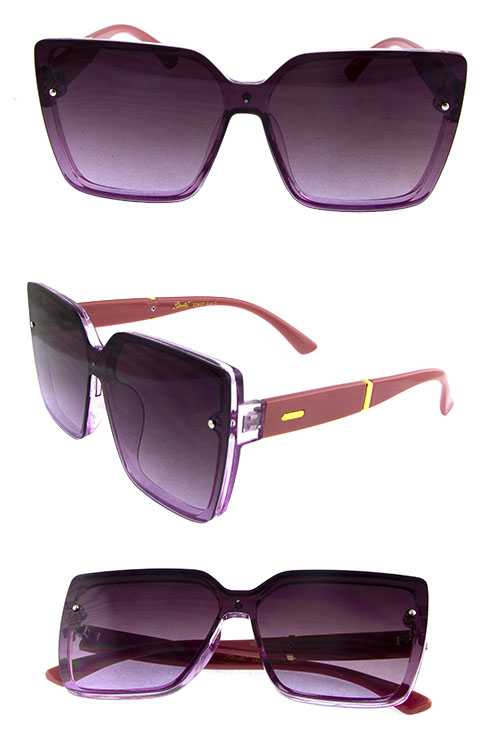 Womens high pointed square style sunglasses