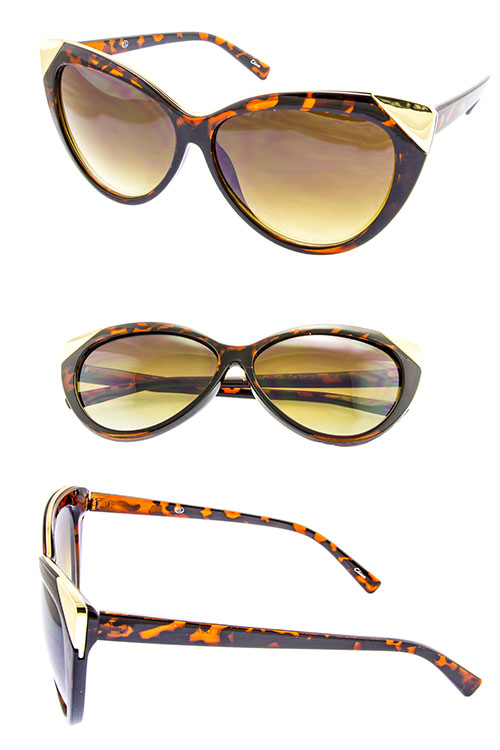 cat eye plastic fashion sunglasses