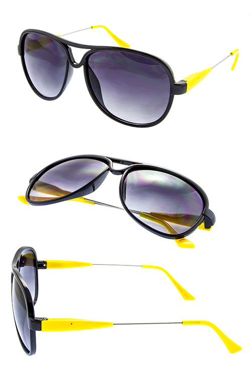 mens plastic aviator sports sunglasses