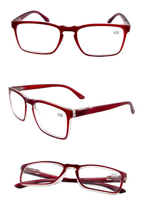 Standard square shaped style reading glasses