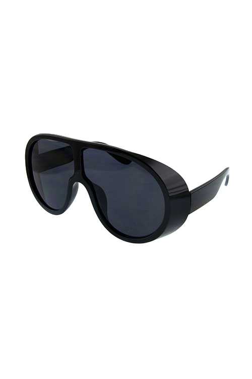 Unisex oversized aviator loop fashion sunglasses