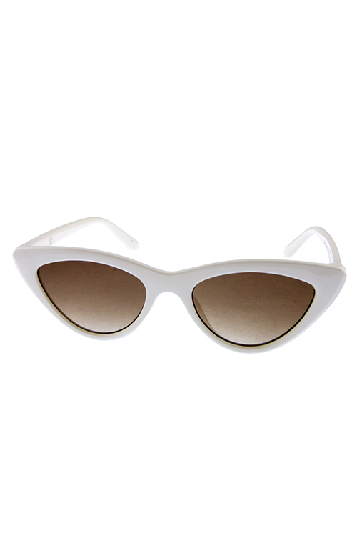 Womens high pointed stoneflint cateye sunglasses