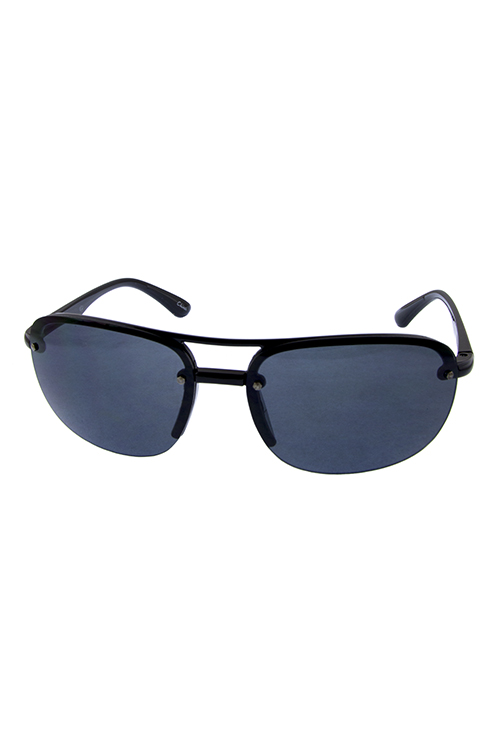 Mens rimless active casual style sunglasses