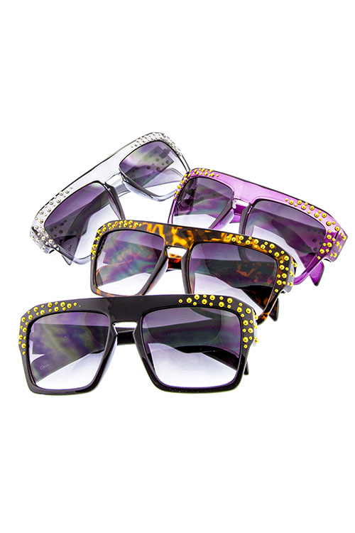 fashion rivet womens sunglasses