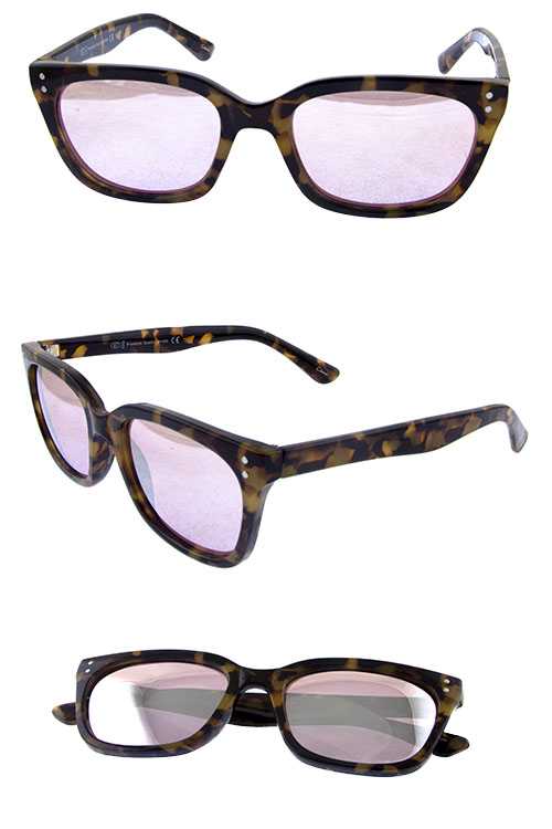 Womens high pointed square cat eye sunglasses