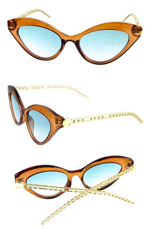 Womens cat eye plastic vintage sunglasses