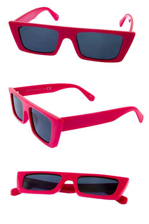 Womens cat eye square plastic sunglasses