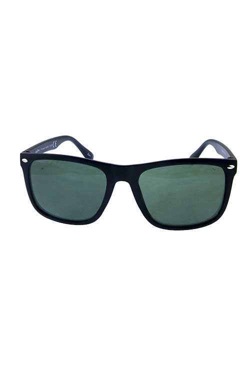 Mens square shaped plastic style sunglasses