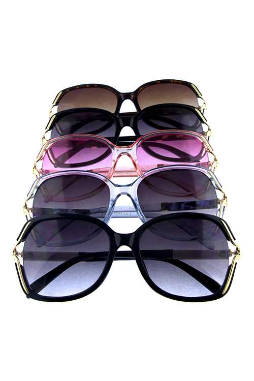 Womens vintage square retro style sunglasses