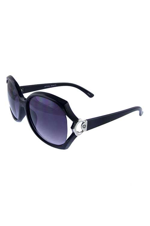 Womens plastic square modern retro sunglasses