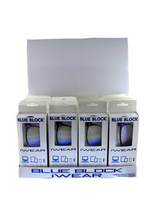 Bluelight blocker square plastic eyewear