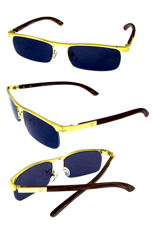 Unisex slim metal classic sunglasses
