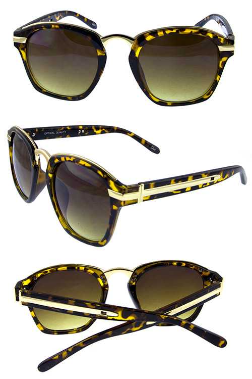 Womens blended urban square style sunglasses