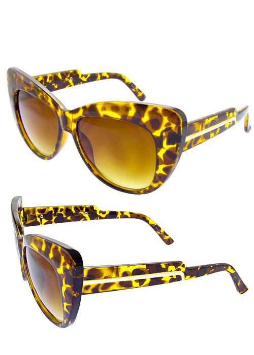 Over Size Catty Sunglasses