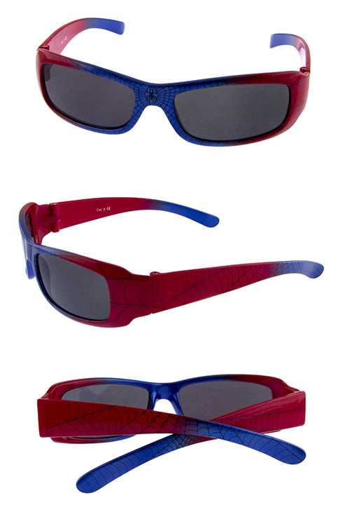 Kids square cute web style sunglasses