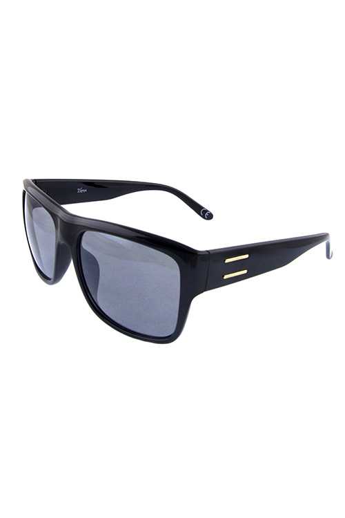 Mens classic plastic square style sunglasses