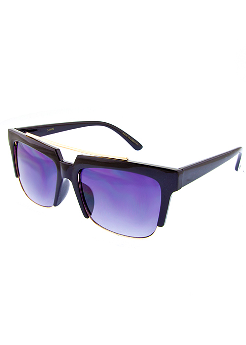 P3 Indie Square Semi-Rimless Sunglasses