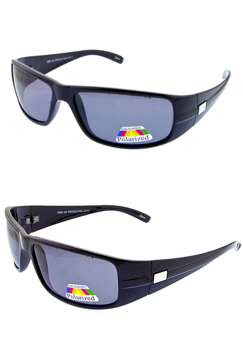Polarized Wrap Around Sports Sunglasses