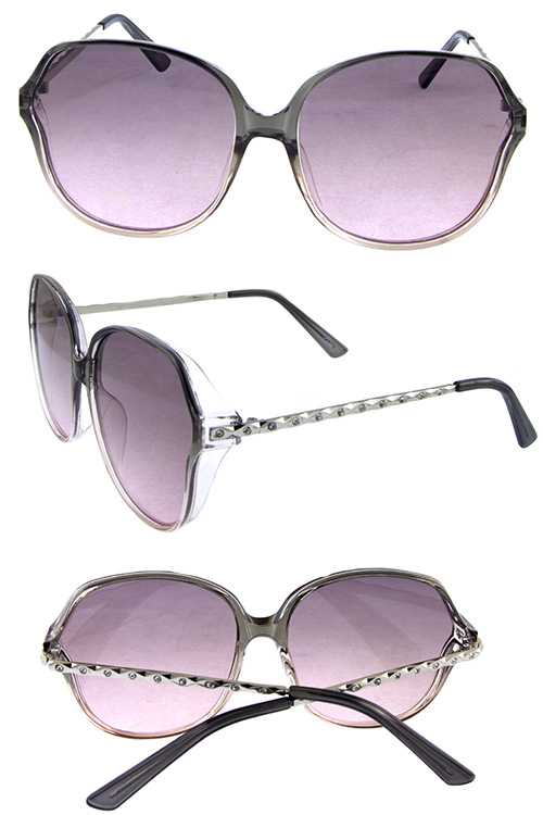 Womens rhinestone elegant blended sunglasses