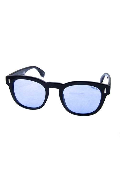 Unisex square plastic classic style sunglasses