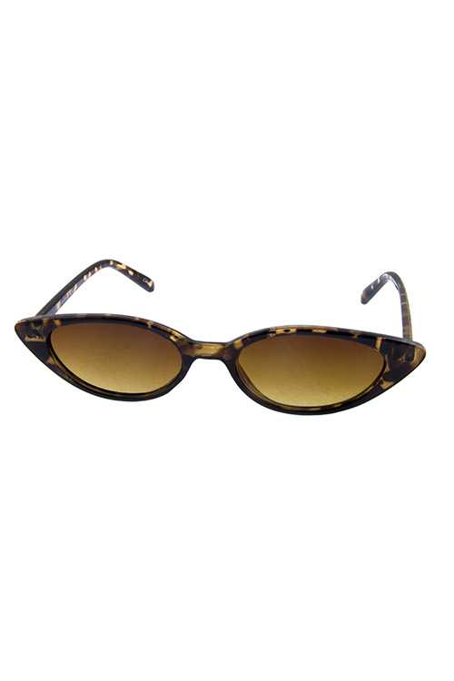 Womens cat eye plastic retro sunglasses
