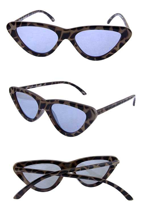 Womens cat eye retro plastic sunglasses