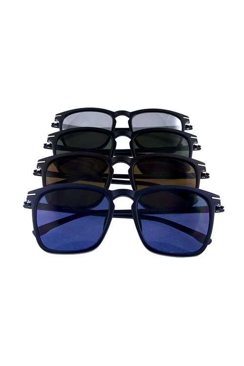 Womens classic square plastic retro sunglasses