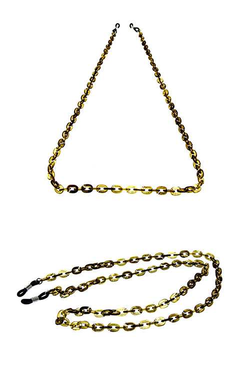 Casual eyewear hanging chain accessory