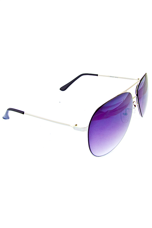 La Clasica Thin Metal Basic Women's Aviator Sunglasses