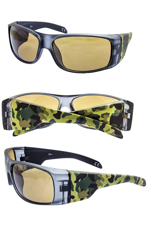 square plastic fully rimmed mens sunglasses