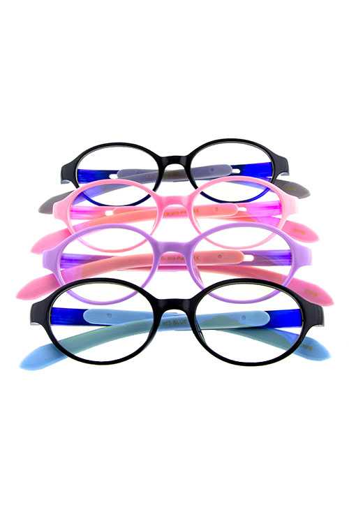 Kids blue light blocking plastic glasses