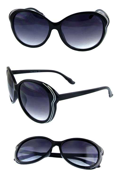 Womens butterfly square cateye plastic sunglasses